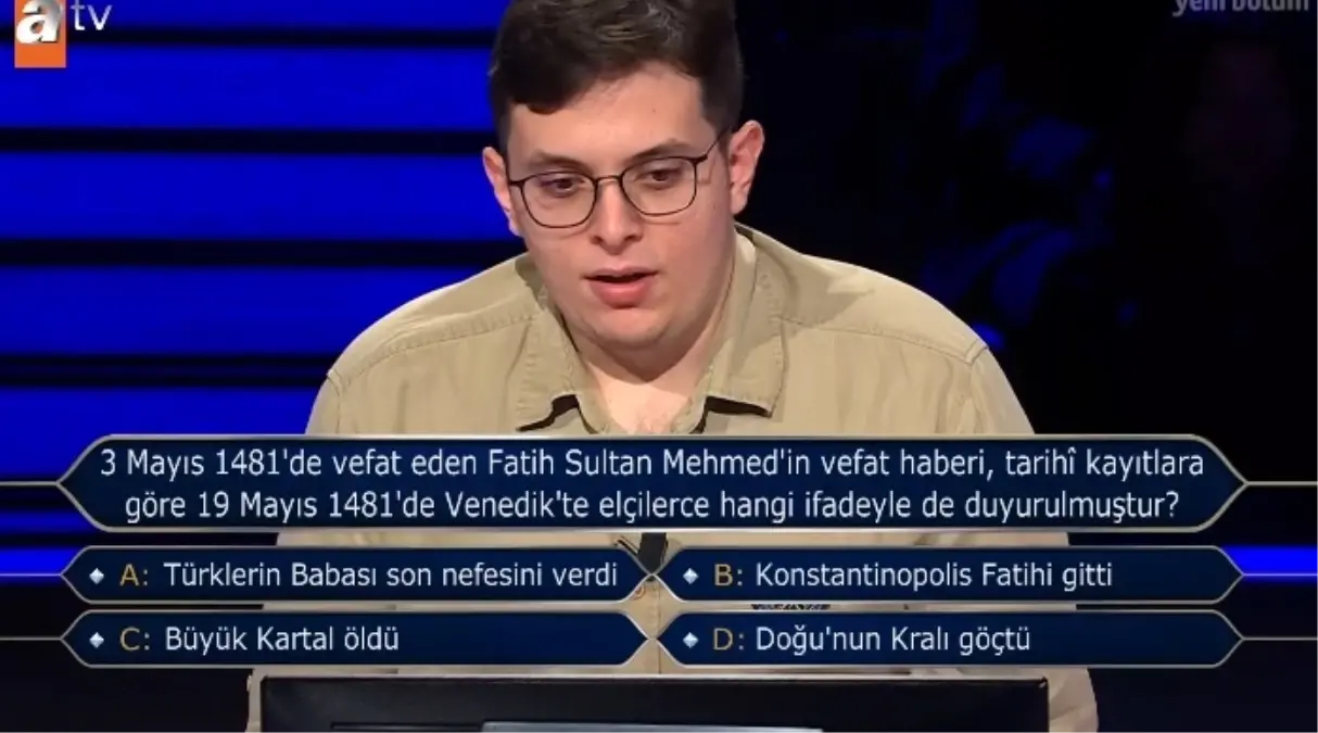 3 mayis 1481de vefat eden fatih sultan mehmedin vefat haberi tarih kayitlara gore 19 mayis 1481de venedikte elcilerce hangi ifadeyle de Z9xuijNq.jpg