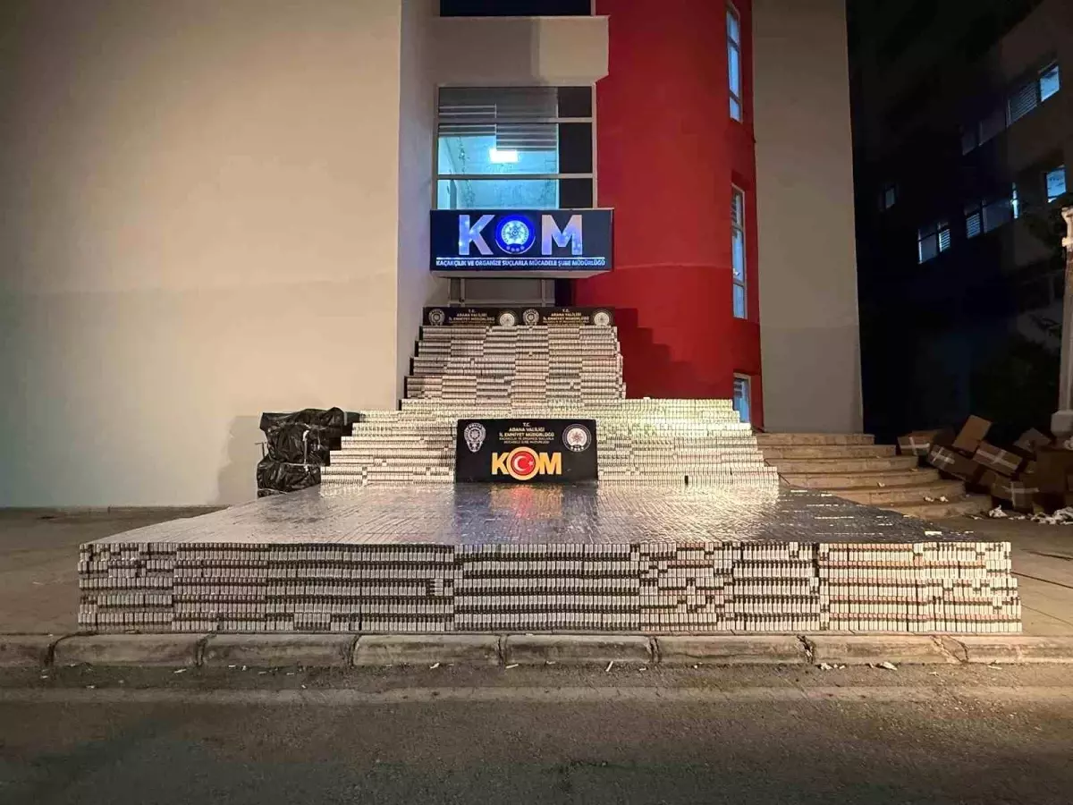 adanada 105 bin paket kacak sigara ele ge gecirildi 6iGMWU1T.jpg